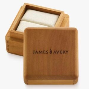 🔥Flash Sale James Avery Wood Keepsake Ring Box Retired